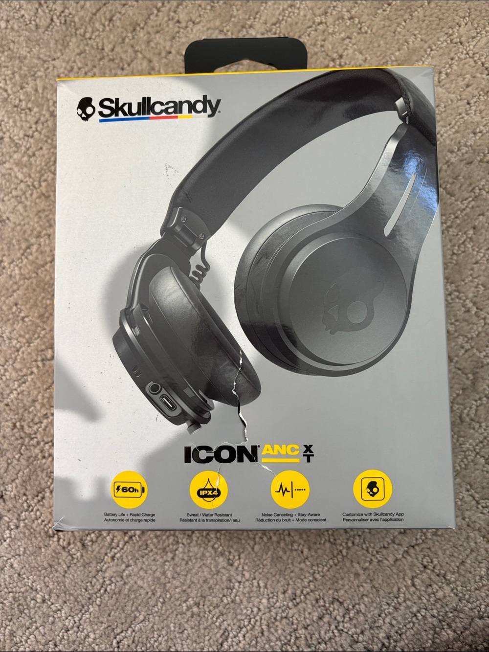 2 Skullcandy ICON ANC X Headphones - Black
